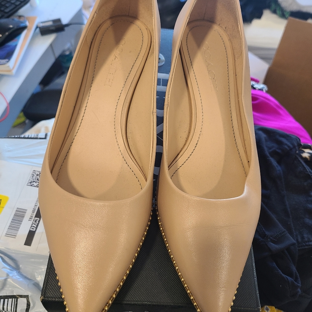 Coach heels $40